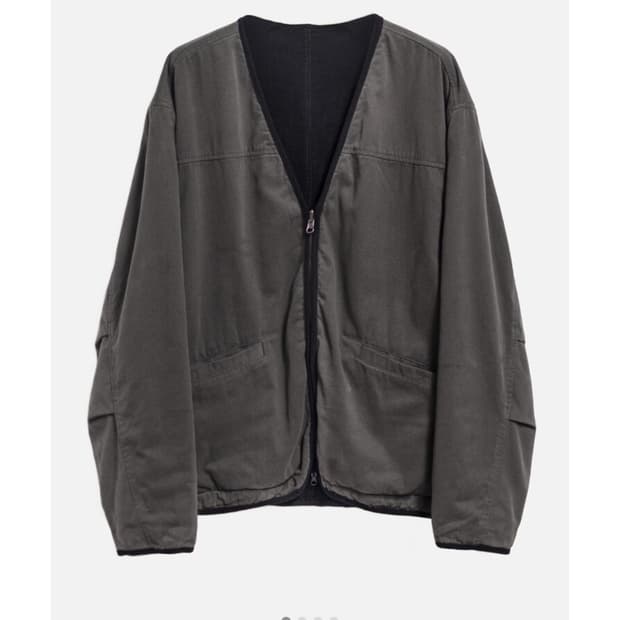 S)고낙 코듀로이 리버시블 라이너 자켓 머드 새상품