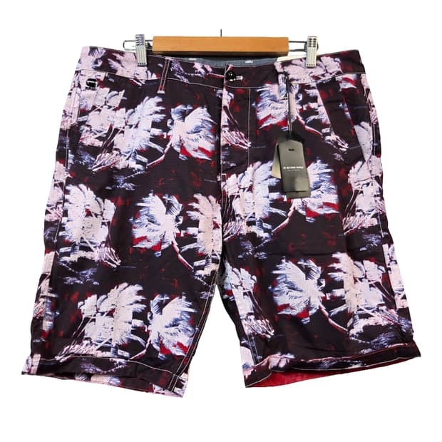 G-Star Raw 야자수 패턴 반바지(34)