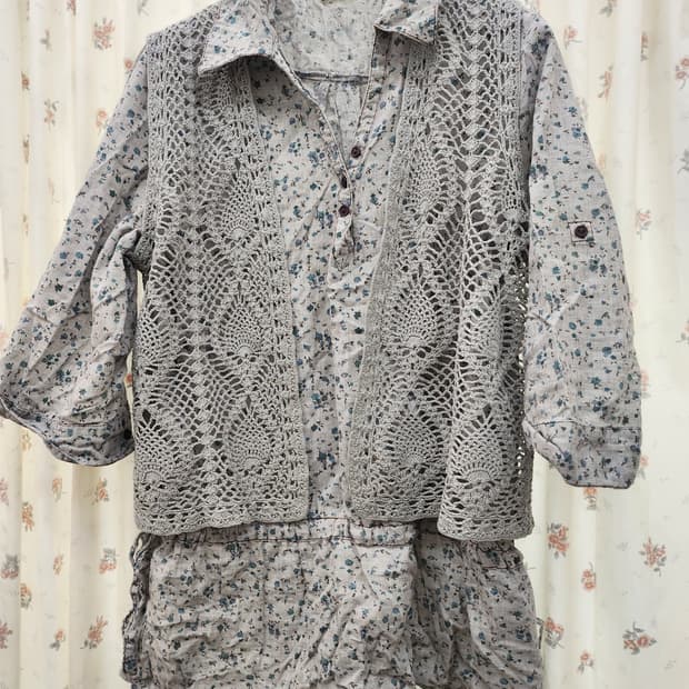 (지구샵) 롱블라 2종 봄코디