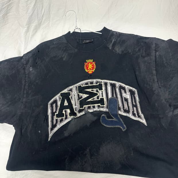 발렌시아가 스케이터 반팔 티셔츠(1)