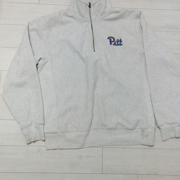 챔피언 피츠버그 팬서스(Pitt Panthers) 쿼터 집업 셔츠