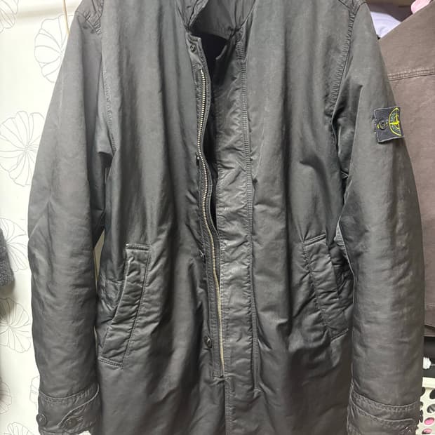 [XL] 스톤아일랜드 다비드TC 코트 블랙