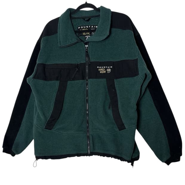 90s~00s 마운틴하드웨어 플리스 자켓 그린