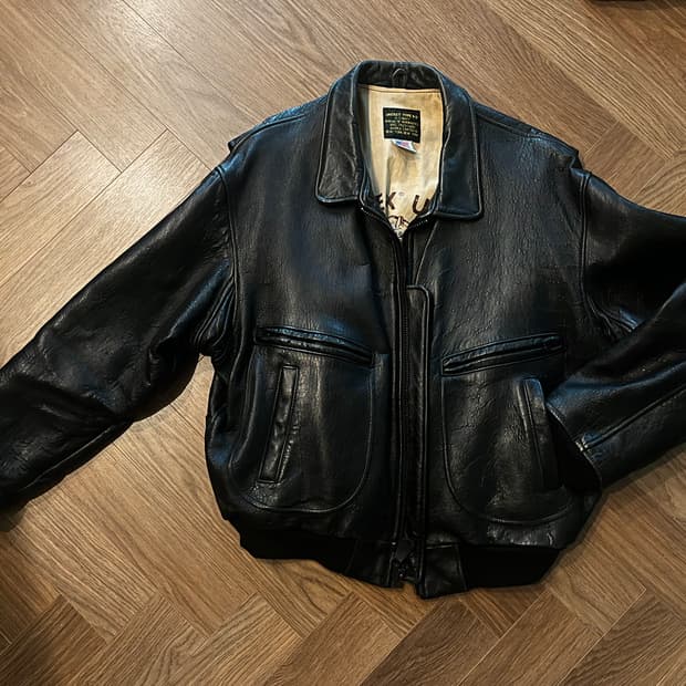 아비렉스 G2 가죽자켓