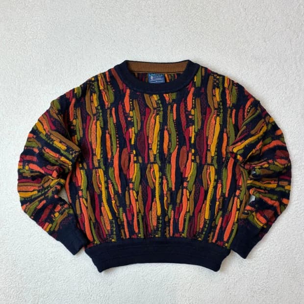 림노스 Limnos 90's 3D 케이블 크롭 울 니트 PN6203