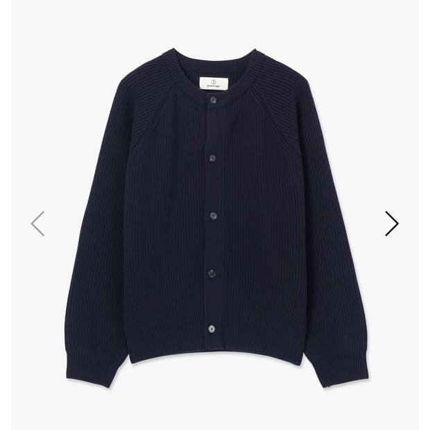 이얼즈어고 메리노울 100 가디건_다크네이버(2사이즈,M)