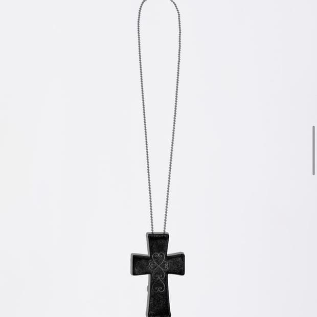 스컬프터 Cross Hair On Strap Wallet black