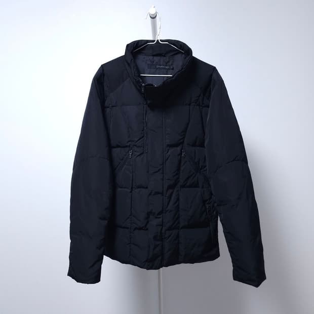 CK 캘빈클라인 더블 자크 덕다운 패딩 L