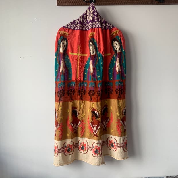 축융 울 마리아 머플러