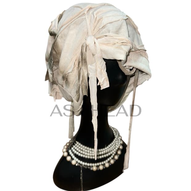 타이다이 그런지 핸드메이드 롱 비니