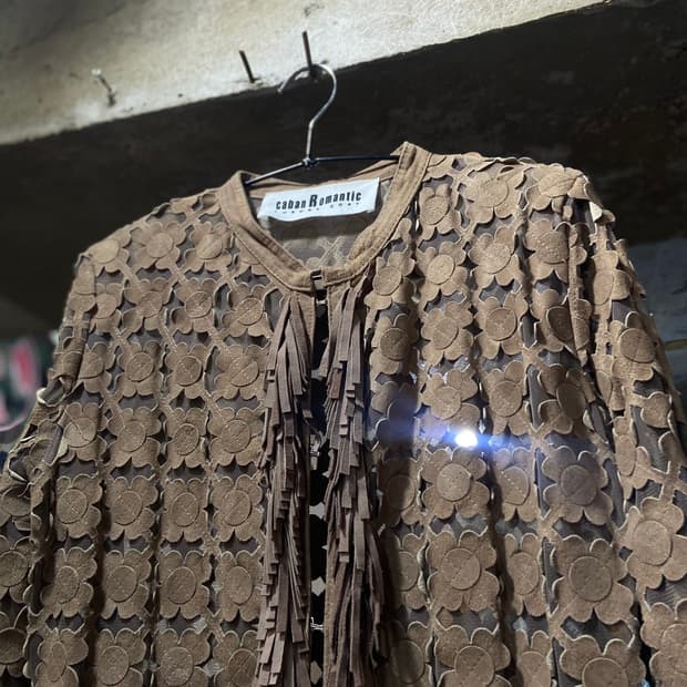 Caban Romantic 카반 로맨틱 수제 스웨이드 자켓