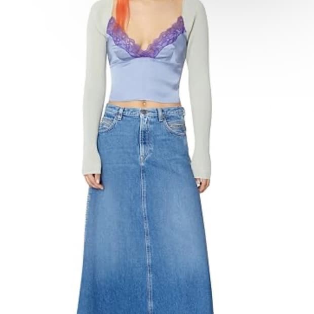 원가40만원대)디젤 롱 청치마