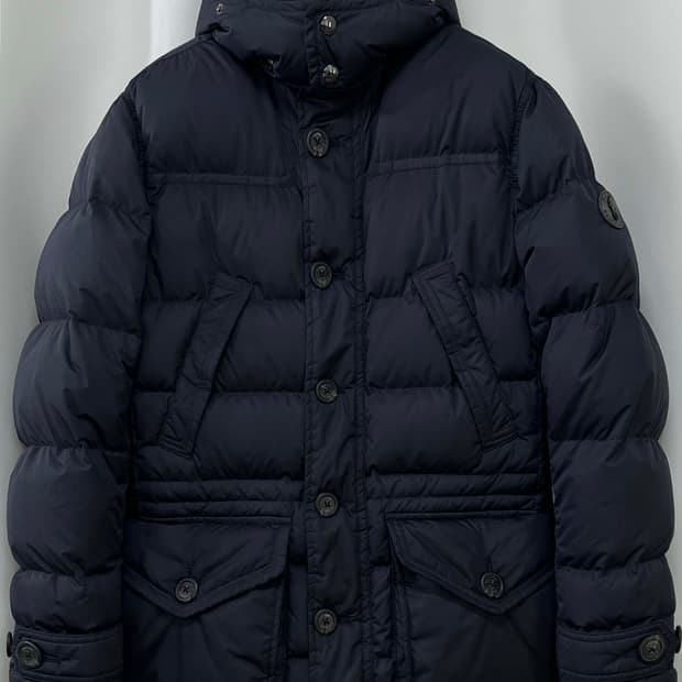 폴로 랄프로렌 쿠키와펜 블랙와치 퀼티드 다운 패딩 카코트 자켓