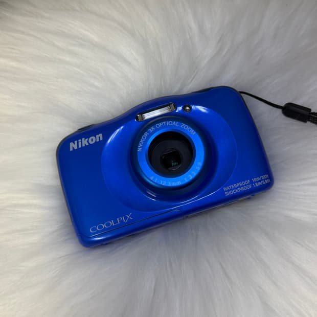 니콘 쿨픽스 W100 파랑 💙
