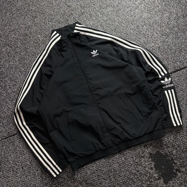 아디다스 트레포일 락업 트랙탑 바람막이 3280