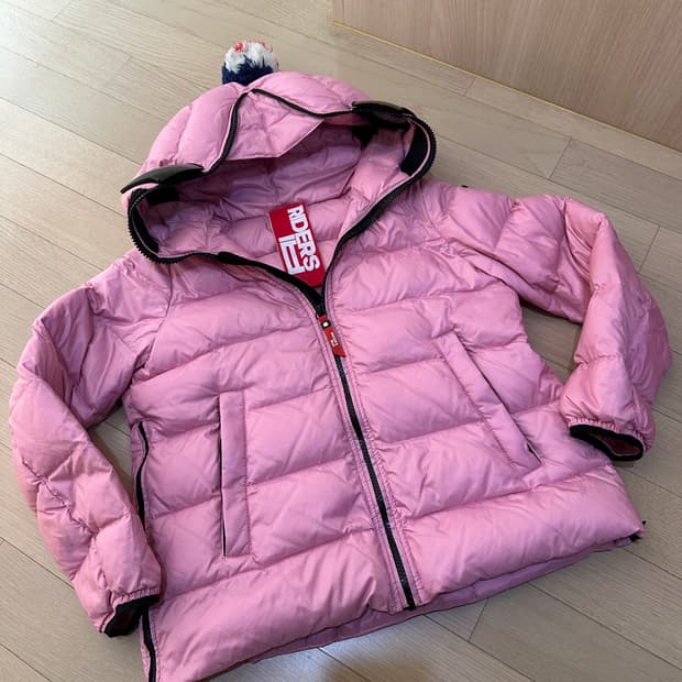 AI라이더즈 키즈 마이크로립스탑 오리털 고글패딩 10Y