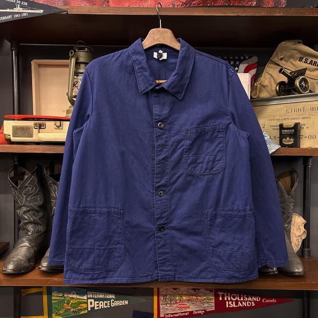 60~70s esteinco 독일생산 샌포라이징 프렌치 워크자켓 N711