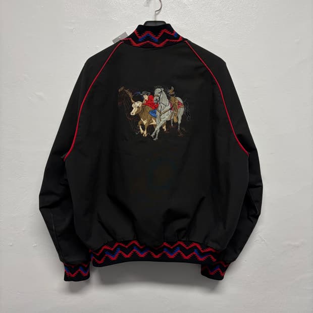 빈티지 자수 블랭킷 자켓