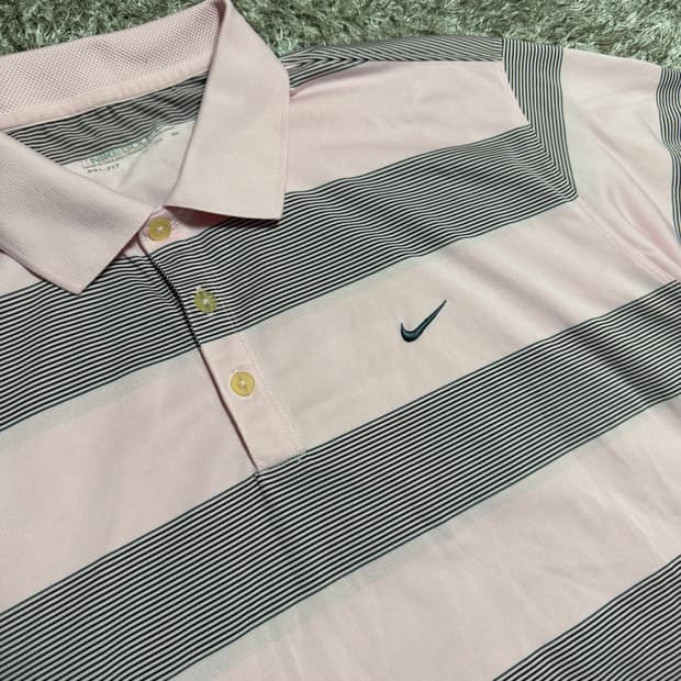 [2XL] 나이키 라군 골프 클럽 빅사이즈 기능성 반팔 카라티