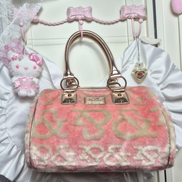 Pinky&dianne 핑키앤다이안 히메갸루 퍼 2way 숄더백