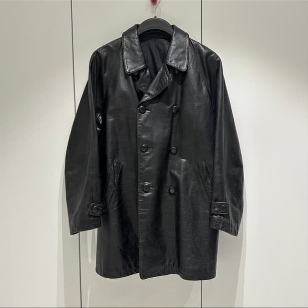 더반 인터메쪼 레더 피코트