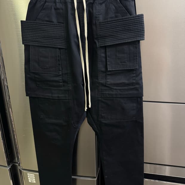 릭오웬스 tw 태권도 크리치 카고 xs