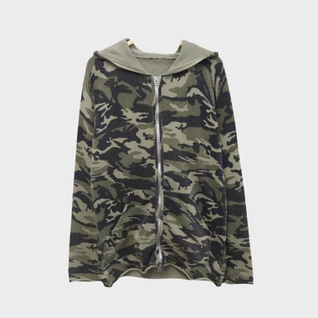 ATTACK THE MIND 7 카모플라쥬패턴 후드집업 60376