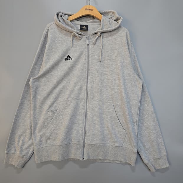 아디다스(adidas) 바스켓볼 후드집업 그레이 110