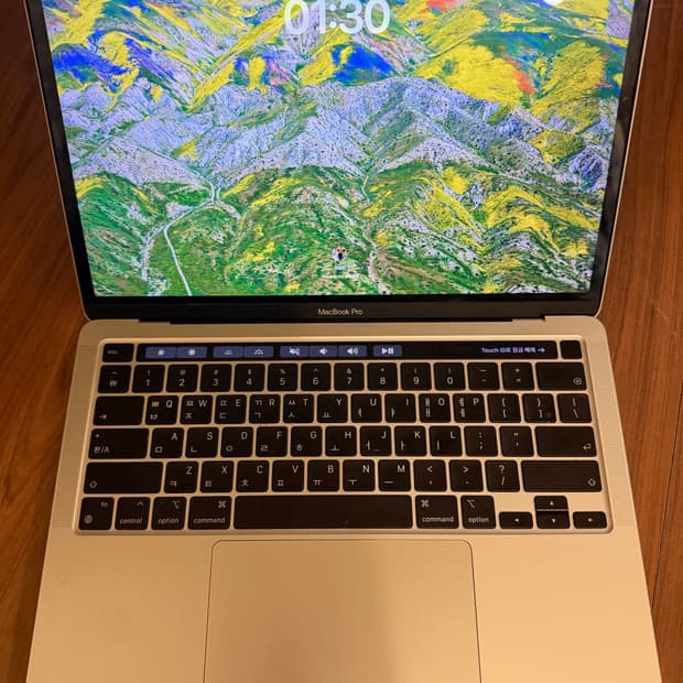 2020 맥북 프로 13 실버 M1 256G