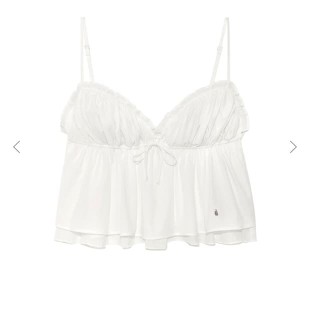 (미개봉) 글로니 SHIRRED BUSTIER 화이트 판매