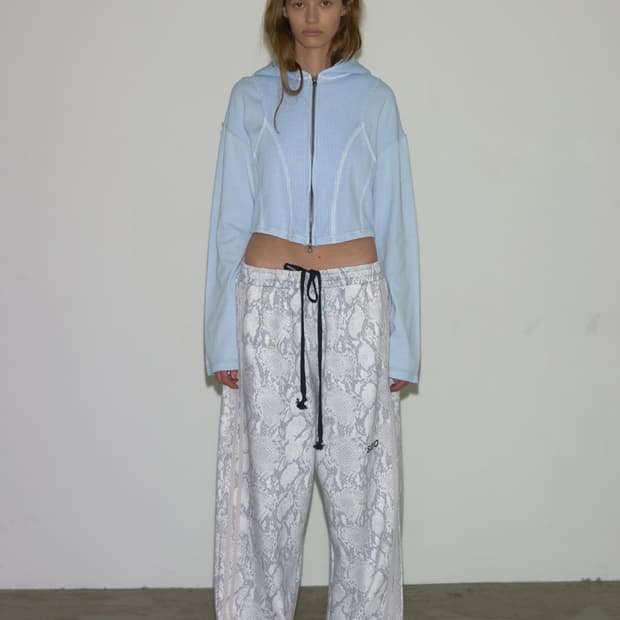 s/e/o PYTHON SIDE-TRIM SWEATPANTS (1사이즈)