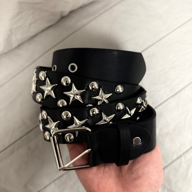 빈티지 스타 아일렛 벨트