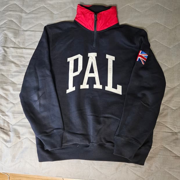 [M] palace pal gb 4/1 집업 네이비 색상
