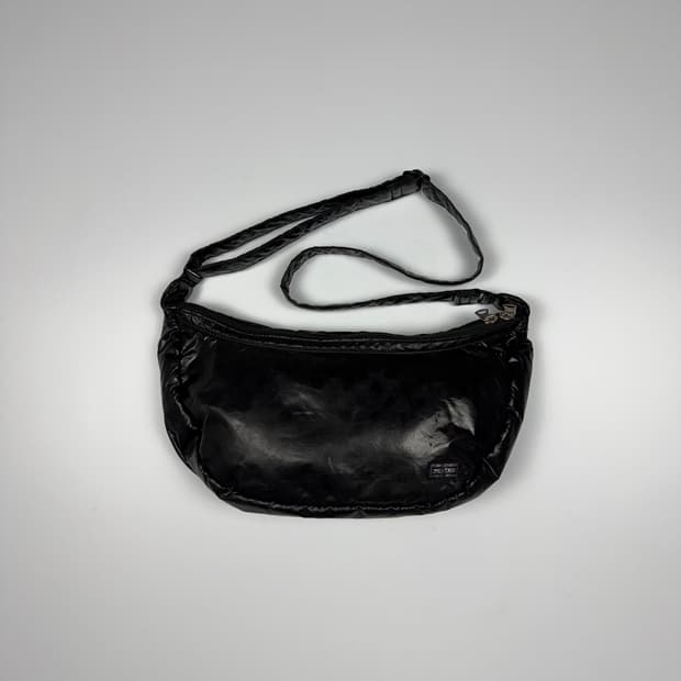 요시다포터 걸 도트 에나멜 숄더백