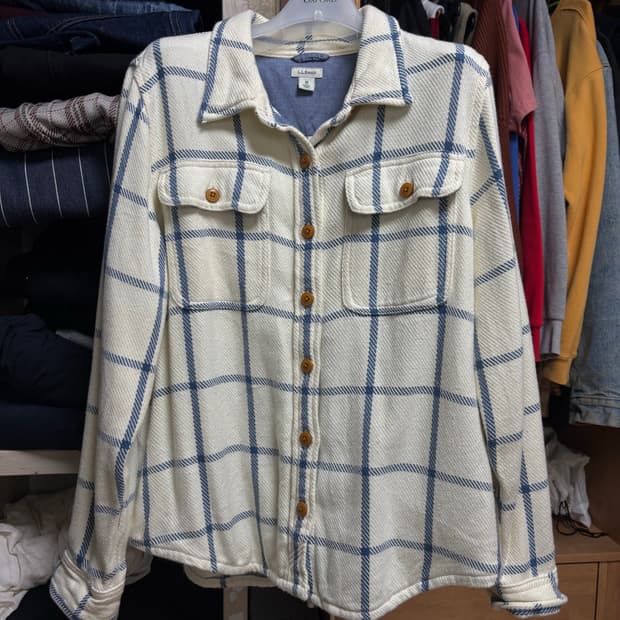 LL Bean 체크셔츠