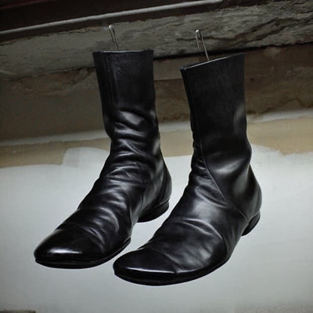 (구매) maurizio altieri spiral zip boots