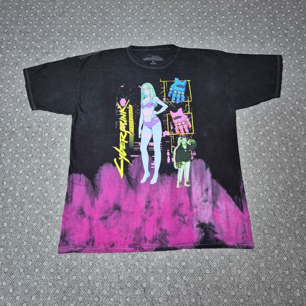 [XL]사이버펑크 오피셜 티셔츠  -231