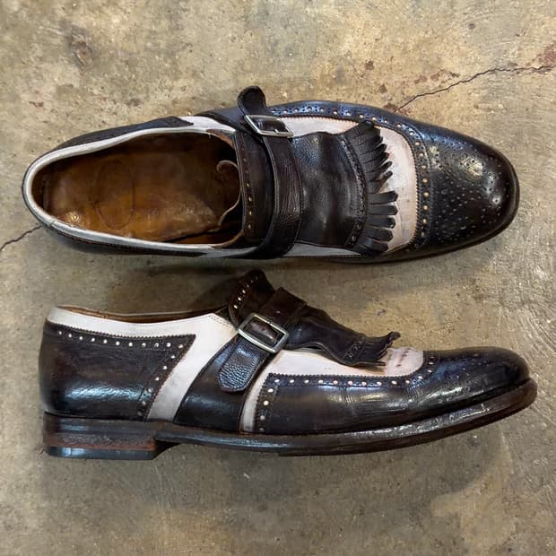 처치스 상하이 빈티지 더비슈즈