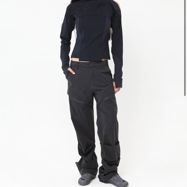 웻태그 팬츠 다크네이비 2