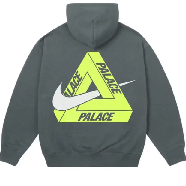 [XL] 나이키 팔라스 스우시 후드 챠콜 차콜 그레이