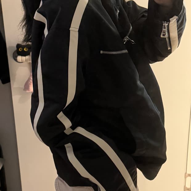 키뮤어 투웨이 레더 자켓 L