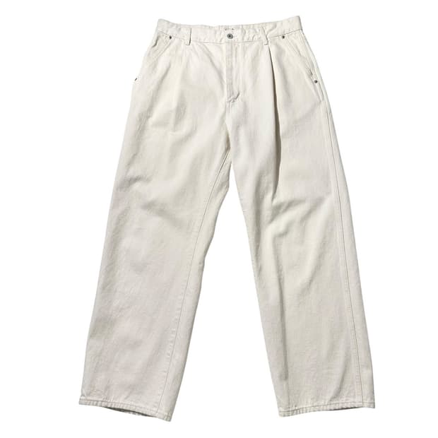 러프사이드 원턱 데님 팬츠