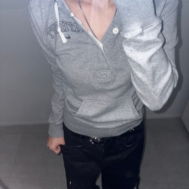 딱붙핏) 나이키 빈티지 후드티