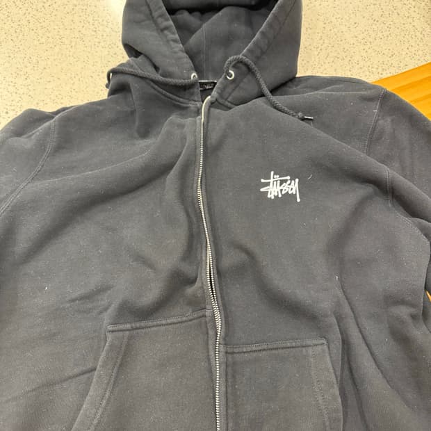 스투시 후드집업