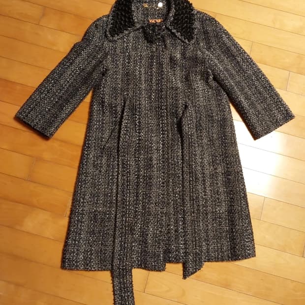 토리버치 트위드 코트