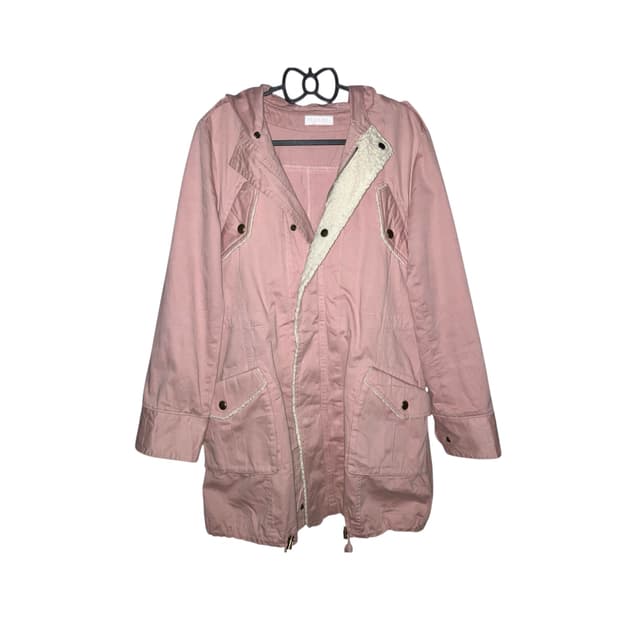 리즈리사 핑크 뽀글이 야상 히메갸루 갸루 대장템