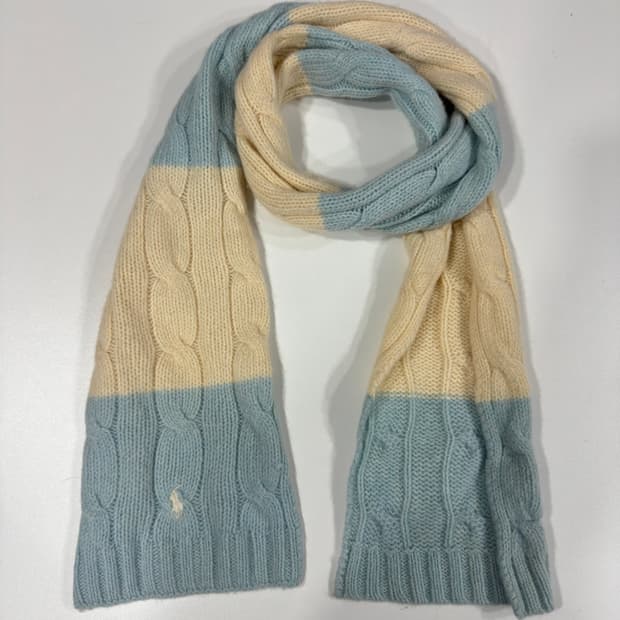 ralph lauren stripe muffler