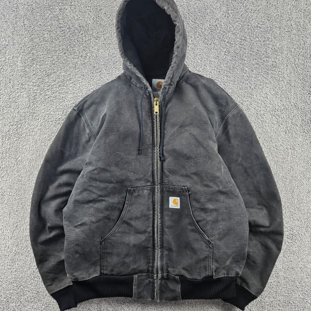 90's 칼하트 J04 덕 액티브 후드 워크 자켓 ( L )/ 10929