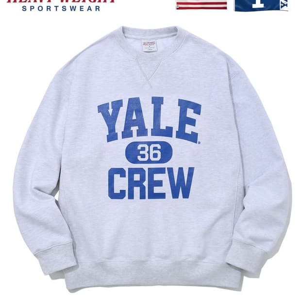 M ) 예일 해비웨이트 오버핏 맨투맨