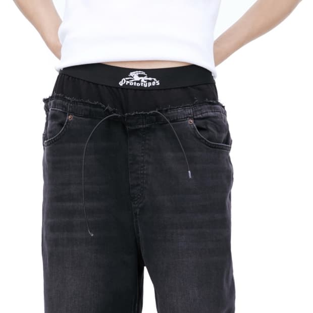 PROTOTYPES Black West Regular Jeans